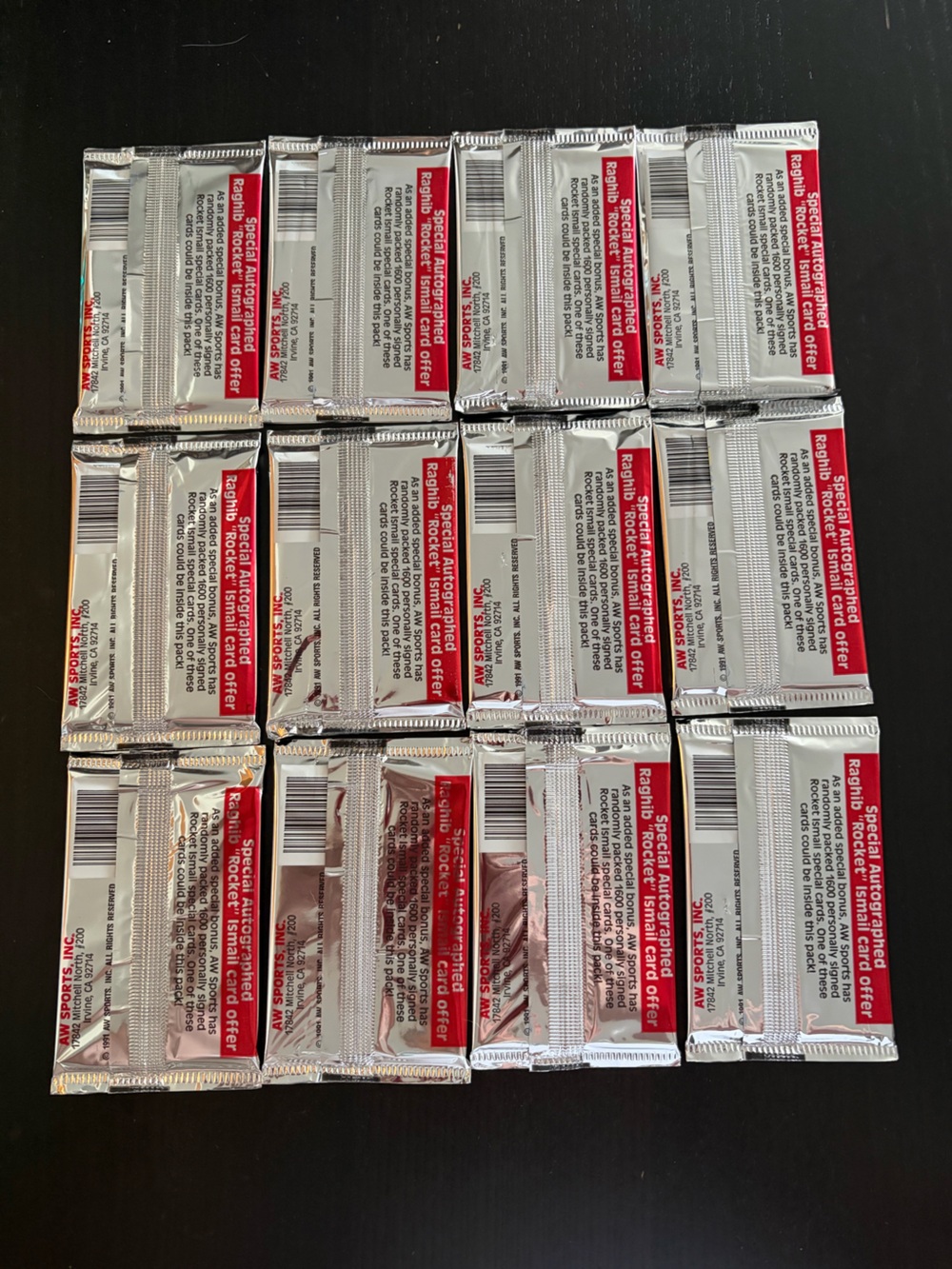 ❤️ NOW $9 ❤️ 12 PACKS CFL 1991 AW All World Canadian Football Cards - Picture 2 of 2